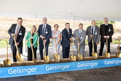 GMC groundbreaking group photo 