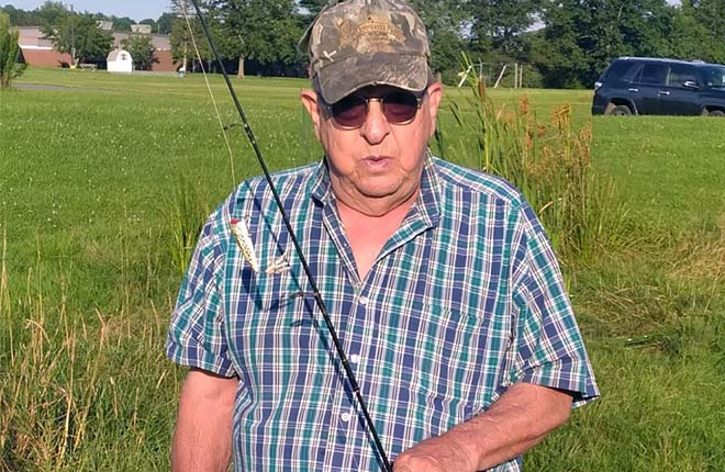 Rodney Gordner enjoys the great outdoors with fishing.