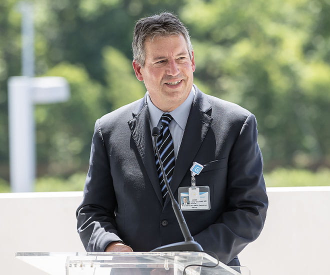 Dr. Terry Gilliland-Geisinger’s new president and chief executive officer.