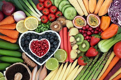 fruits and vegetables