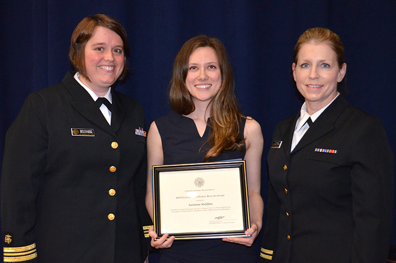 Katsiaryna Malykhina, MD '20, 2019 Excellence in Public Health Award