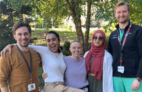 A group picture of medical professionals