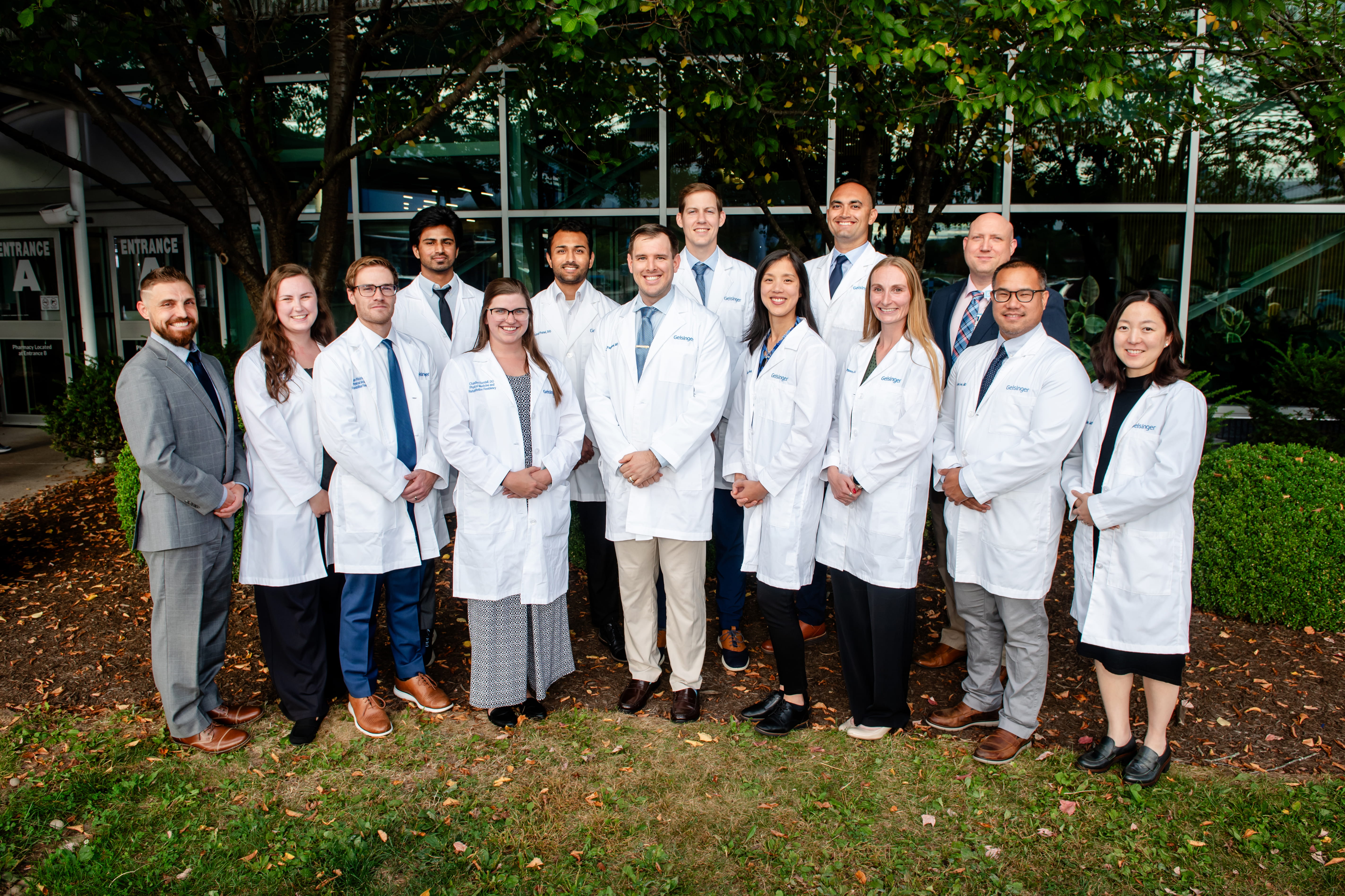 A group of Physical Medicine Rehab Residents