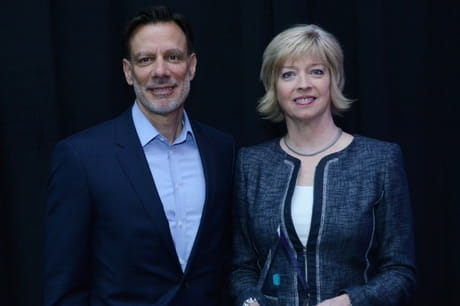 Brian Marcotte and Lisa Baumann