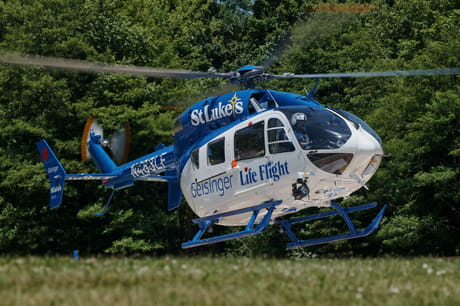 Life Flight 6 does training flight