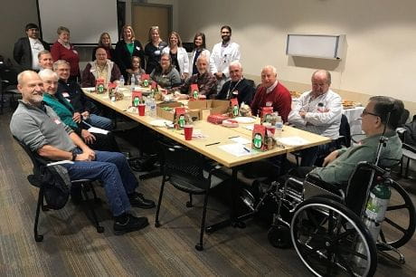 Road to Recovery patients at luncheon.