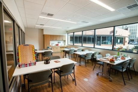 Community room at Geisinger 65 Forward Shamokin Dam