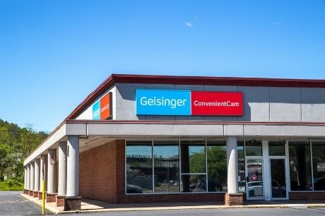 Exterior of Geisinger ConvenientCare Lewistown.