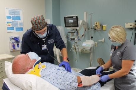 Trauma training at Geisinger Jersey Shore Hospital