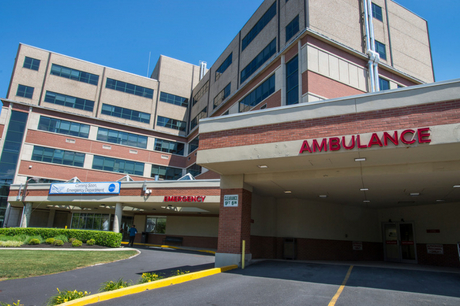 Exterior of GSWB emergency department