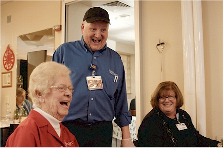 Lead GSWB food service worker Frank Harrison