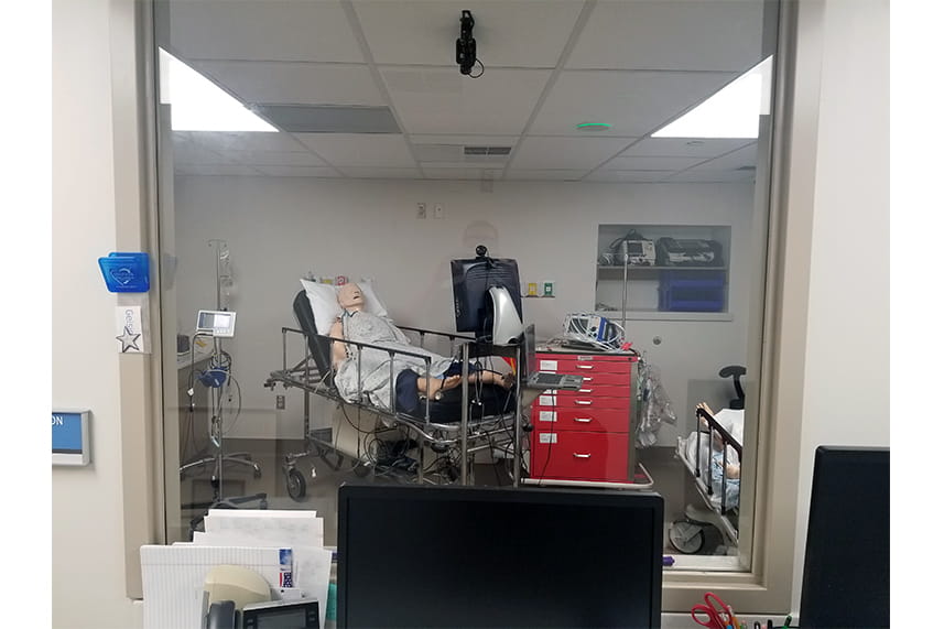 Simulation suite and control room