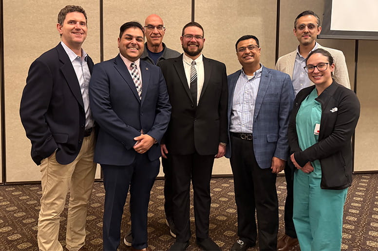 Group photo of the Advanced Endoscopy Fellowship