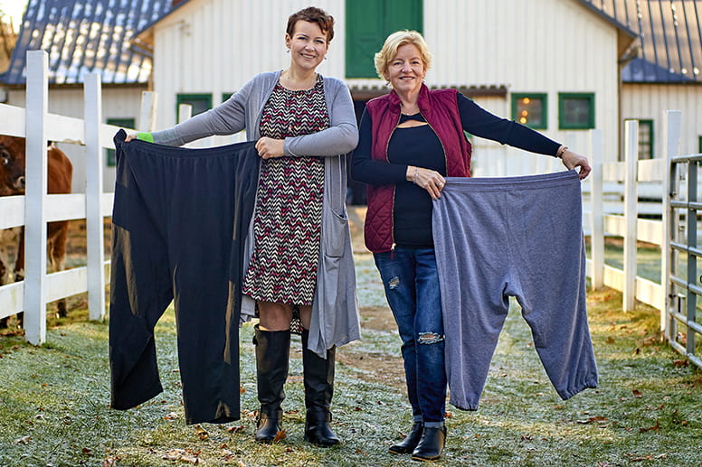 Nicole Omar and Judith Benson