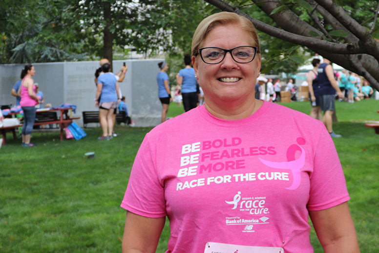 breast cancer survivor geisinger theresa naro