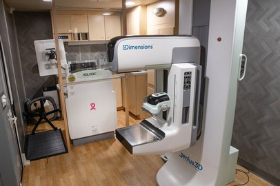 Small-Mobile Mammography Bus